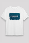 Flyleaf Printed Unisex White T-Shirt