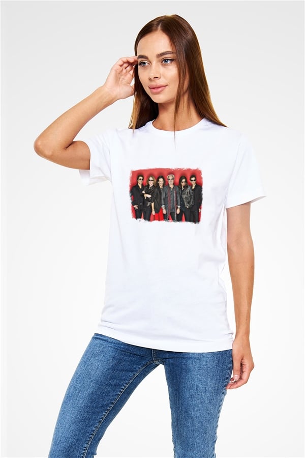Foreigner Printed Unisex White T-Shirt