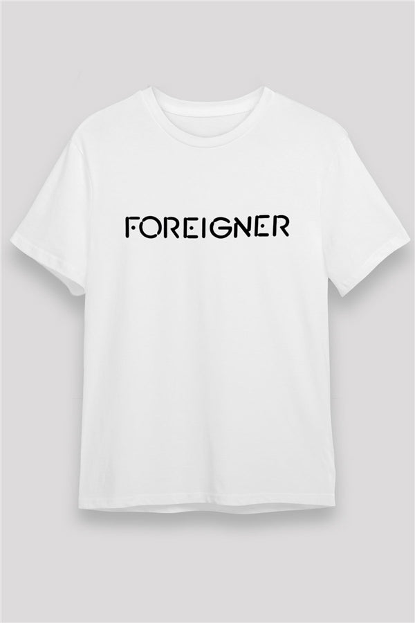 Foreigner White Unisex T-Shirt