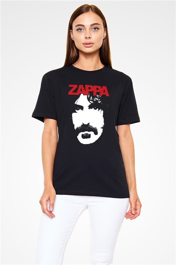 Frank Zappa Black Unisex T-Shirt