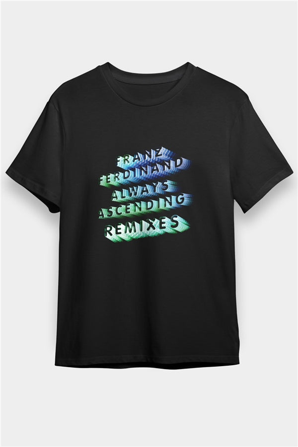 Franz Ferdinand Black Graphic Unisex T-Shirt