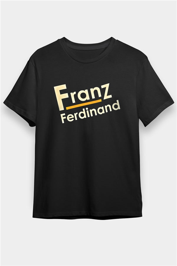 Franz Ferdinand Black Graphic Unisex T-Shirt