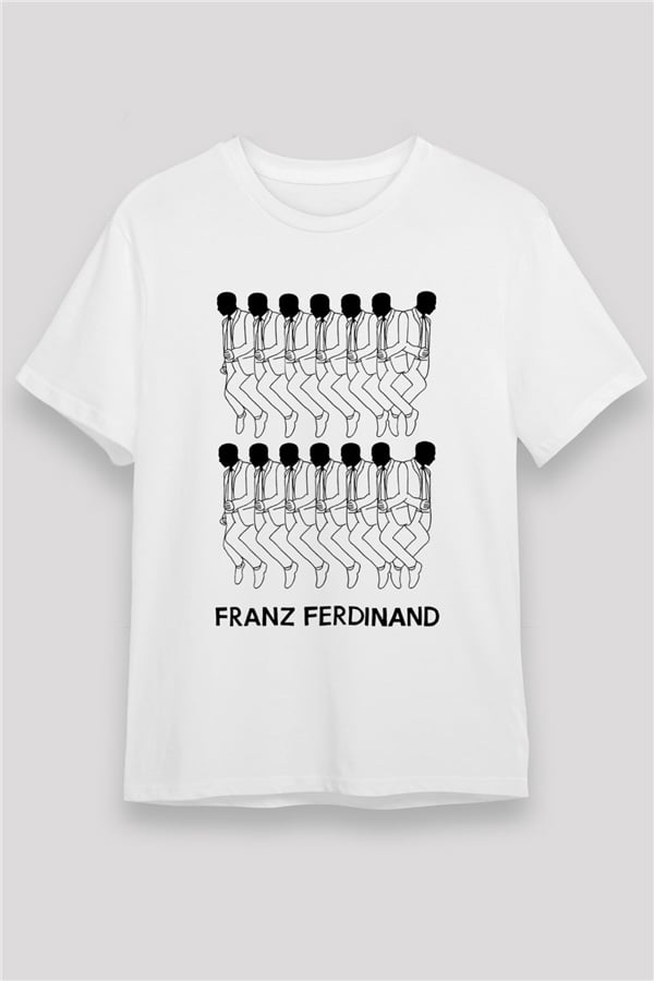 Franz Ferdinand White Unisex T-Shirt