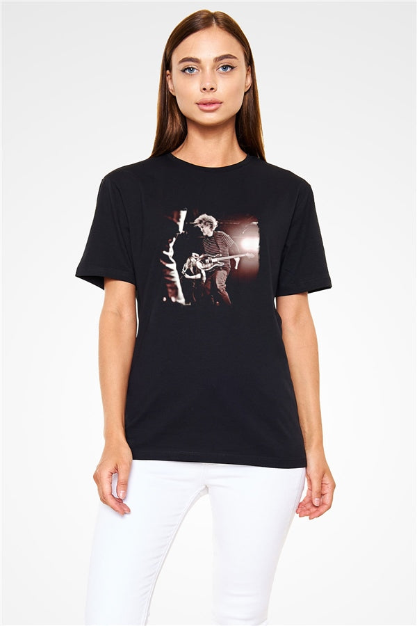 Fu Manchu Printed Unisex Black T-Shirt