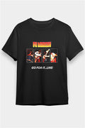 Fu Manchu Printed Unisex Black T-Shirt