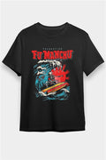 Fu Manchu Black Unisex T-Shirt