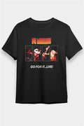 Fu Manchu Black Unisex T-Shirt