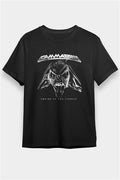 Gammaray Printed Unisex Black T-Shirt