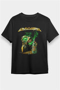 Gammaray Printed Unisex Black T-Shirt