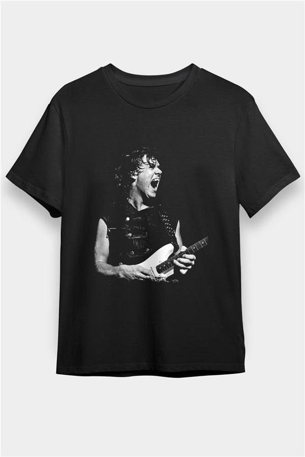 Gary Moore Printed Unisex Black T-Shirt