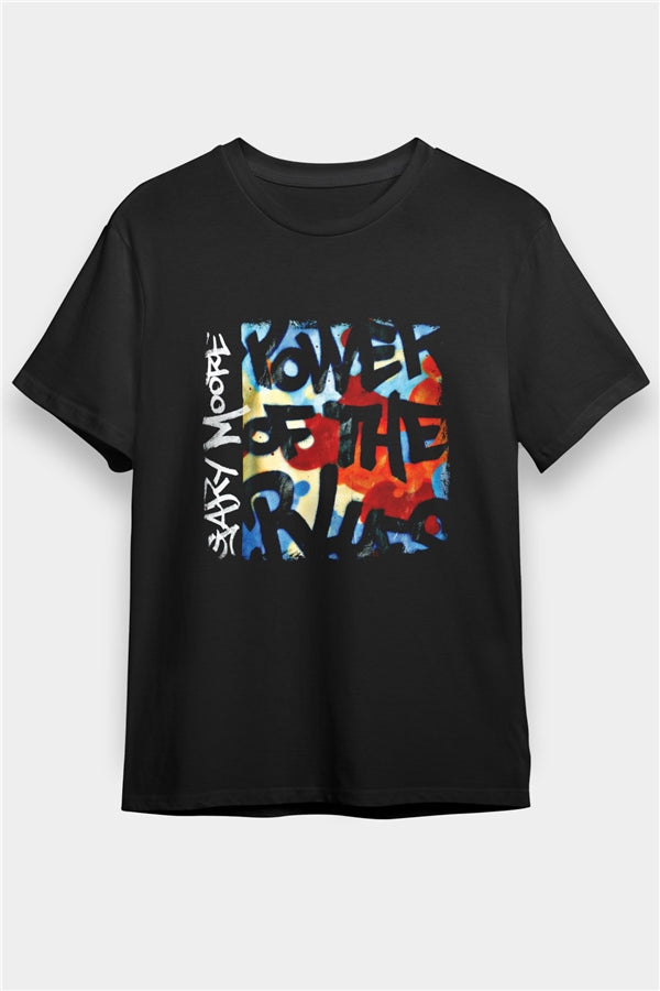 Gary Moore Black Unisex Graphic T-Shirt
