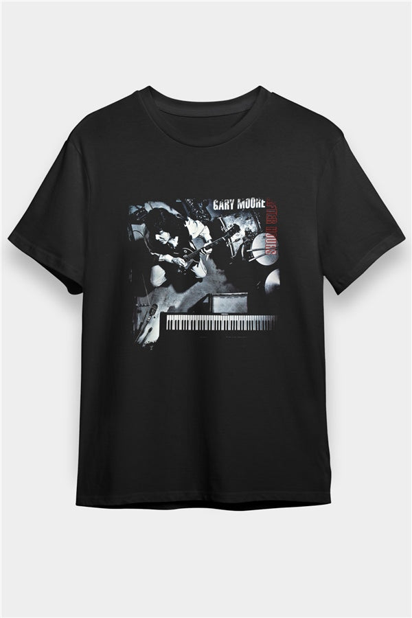 Gary Moore Black Graphic Unisex T-Shirt