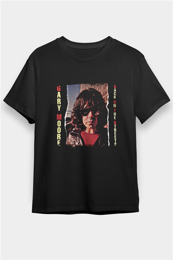 Gary Moore Black Unisex Graphic T-Shirt