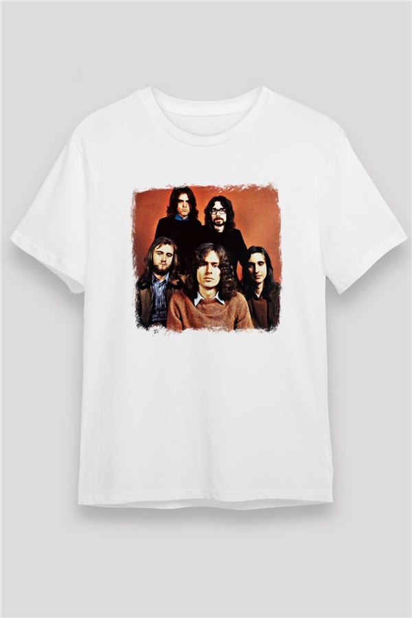 Genesis Printed Unisex White T-Shirt