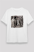 Genesis Printed Unisex White T-Shirt