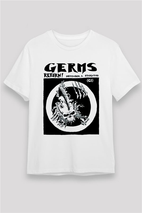 Germs White Unisex T-Shirt