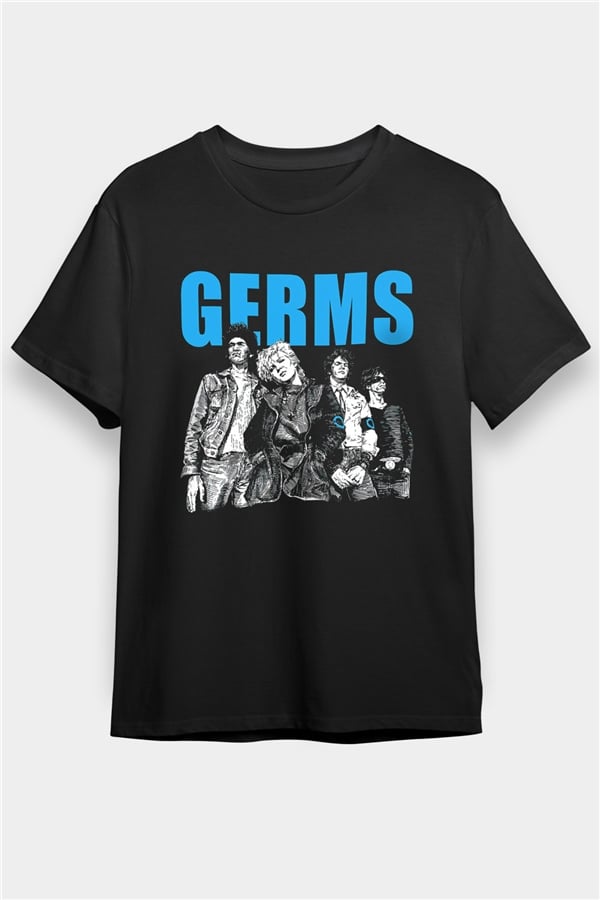 Germs Black Unisex T-Shirt