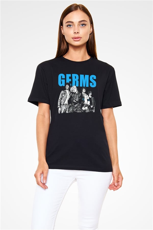 Germs Black Unisex T-Shirt