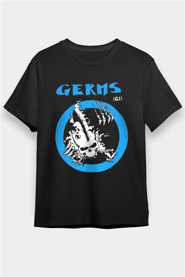 Germs Black Unisex T-Shirt