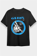 Germs Black Unisex T-Shirt