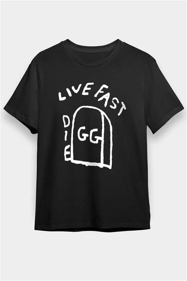 GG Allin Black Unisex T-Shirt
