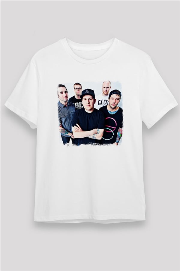 Ghost Inside Graphic Print Unisex White T-Shirt