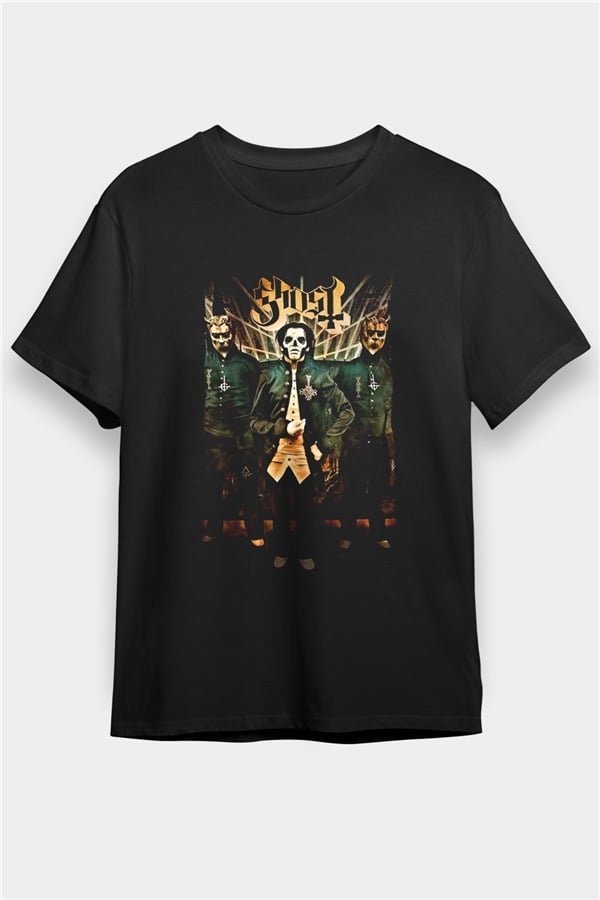 Ghost Black Unisex T-Shirt