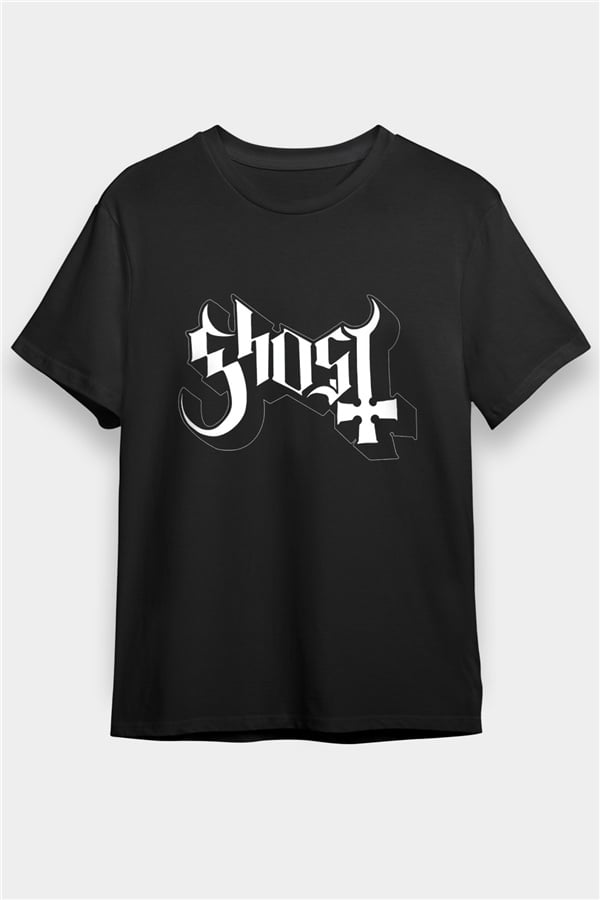 Ghost Black Unisex T-Shirt
