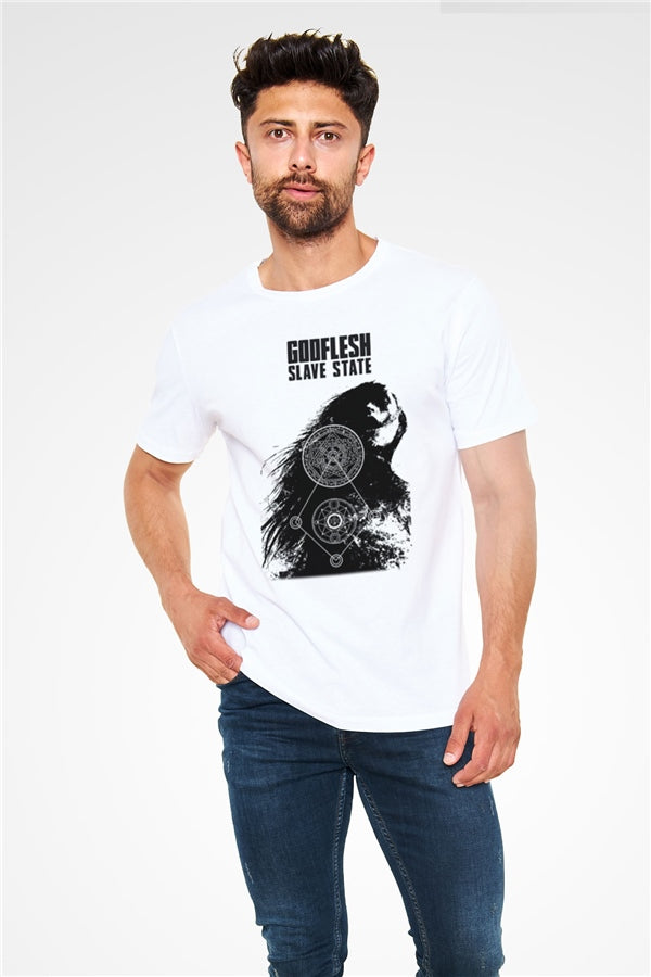 Godflesh White Unisex T-Shirt