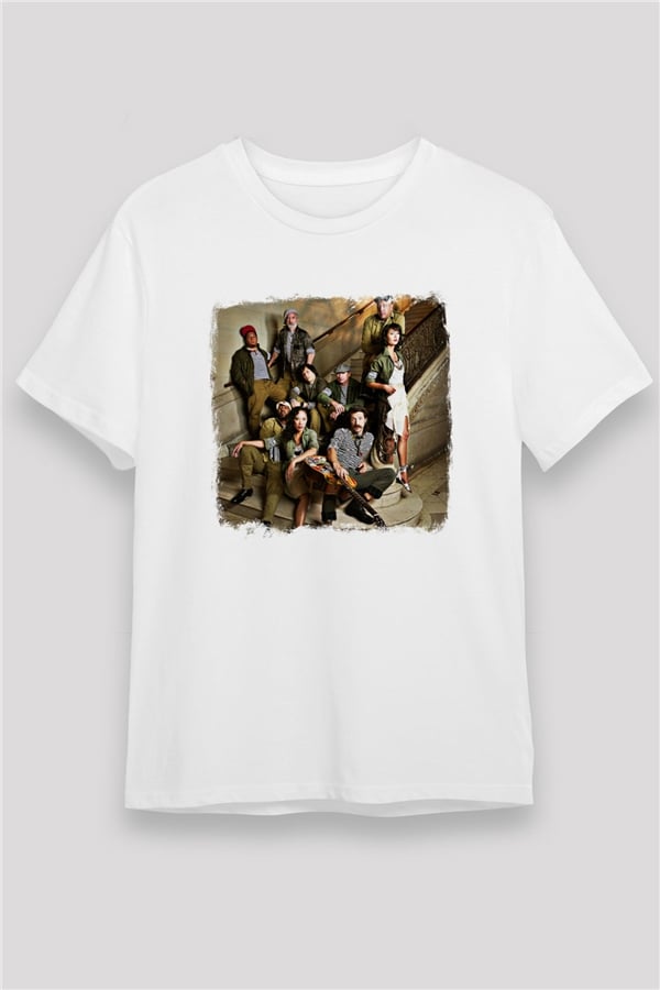 Gogol Bordello Printed Unisex White T-Shirt