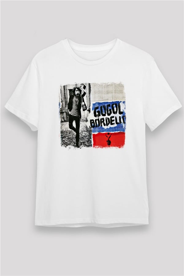 Gogol Bordello Printed Unisex White T-Shirt