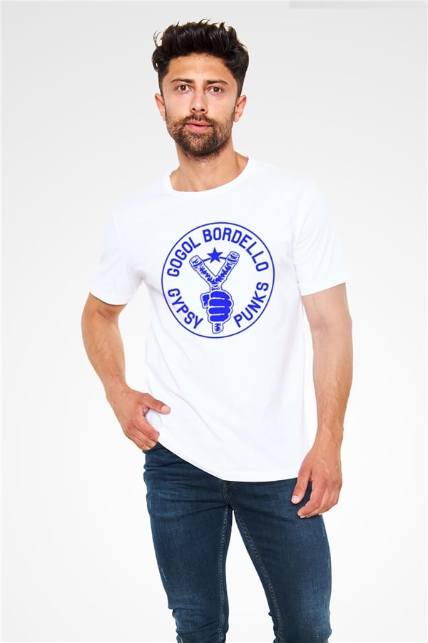 Gogol Bordello White Unisex T-Shirt