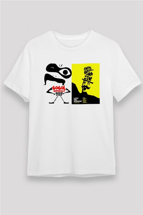Gogol Bordello White Unisex T-Shirt