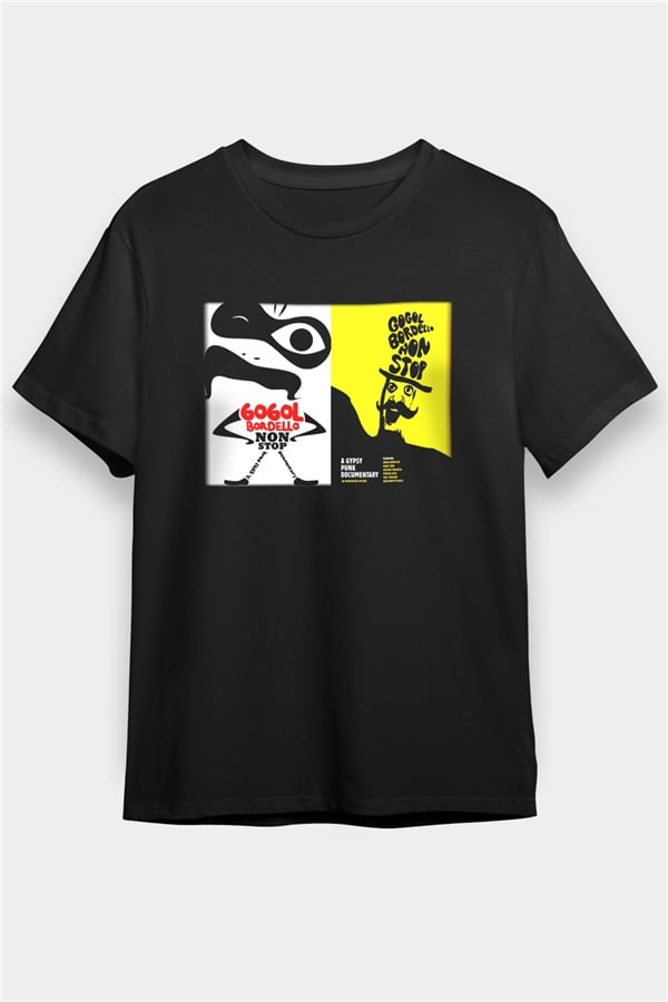 Gogol Bordello Black Unisex T-Shirt