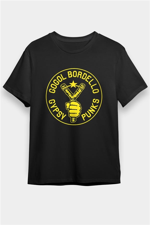 Gogol Bordello Black Unisex T-Shirt