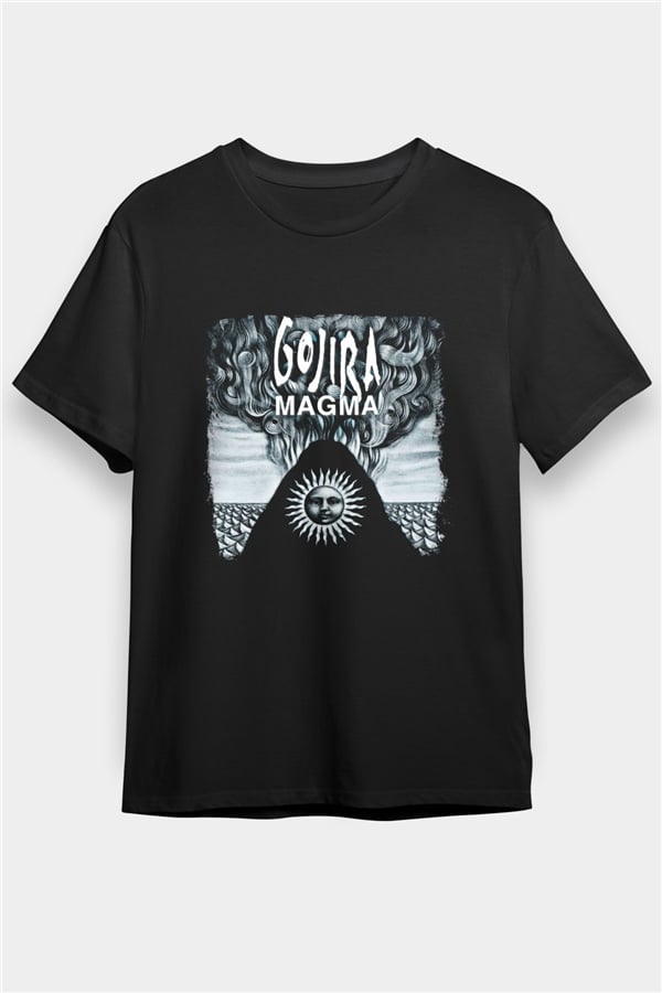 Gojira Printed Unisex Black T-Shirt
