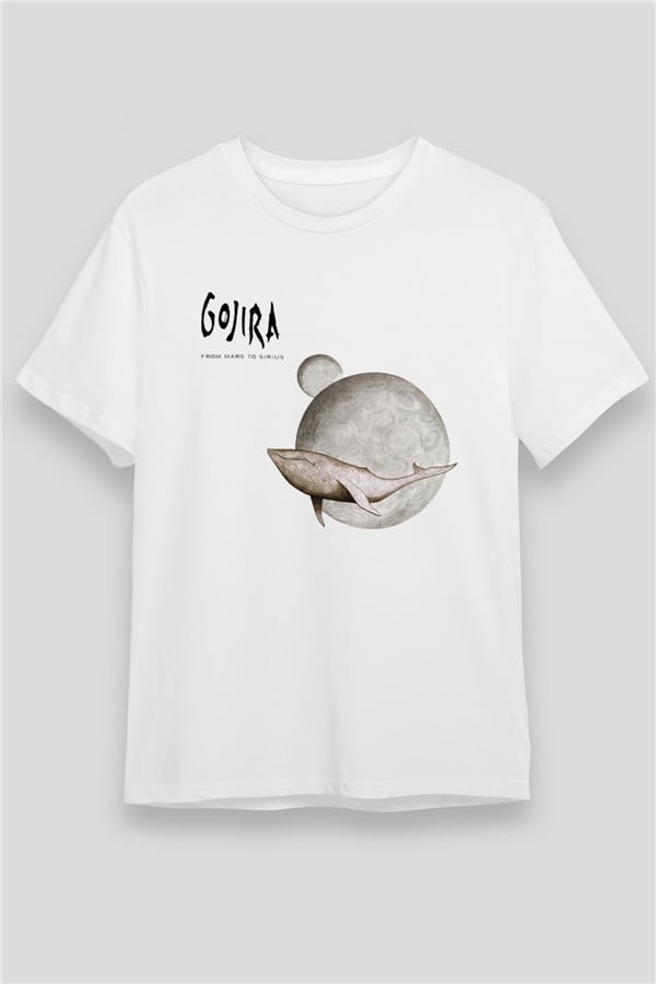 Gojira White Unisex T-Shirt