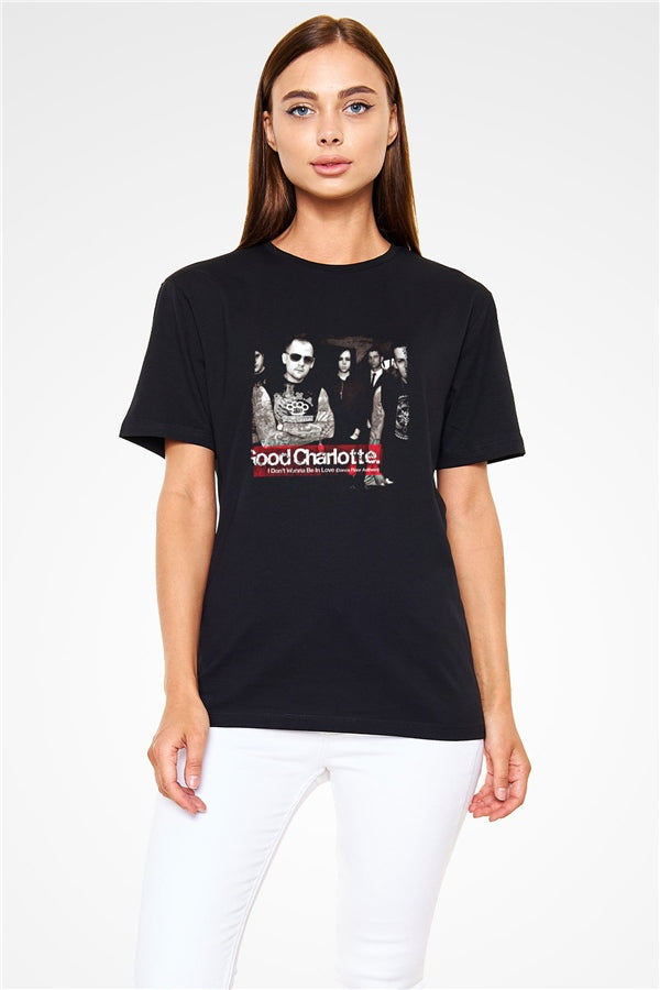 Good Charlotte Printed Unisex Black T-Shirt