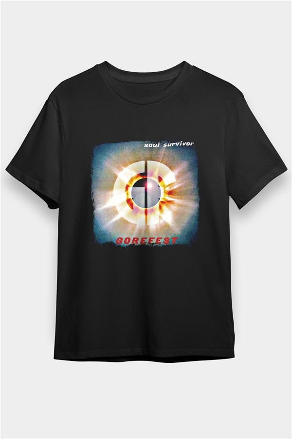 Gorefest Black Unisex Printed T-Shirt