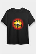 Gorillaz Printed Unisex Black T-Shirt
