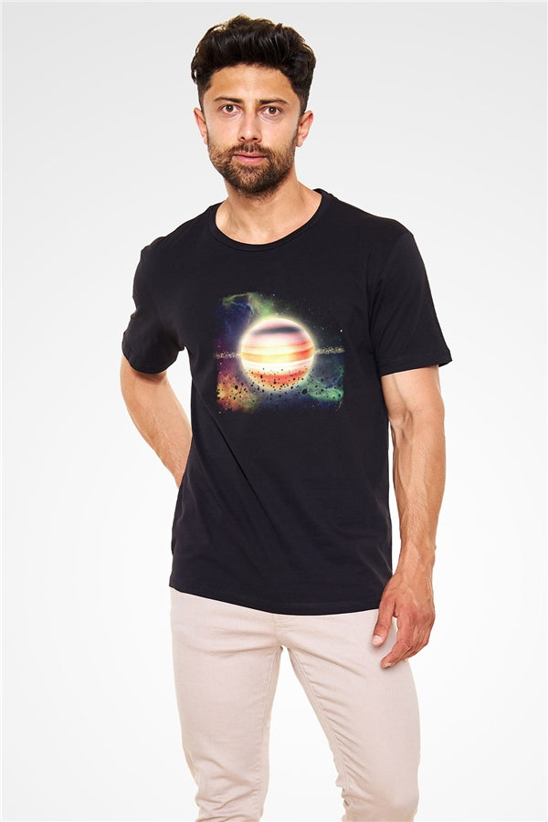 Gorillaz Graphic Printed Unisex Black T-Shirt