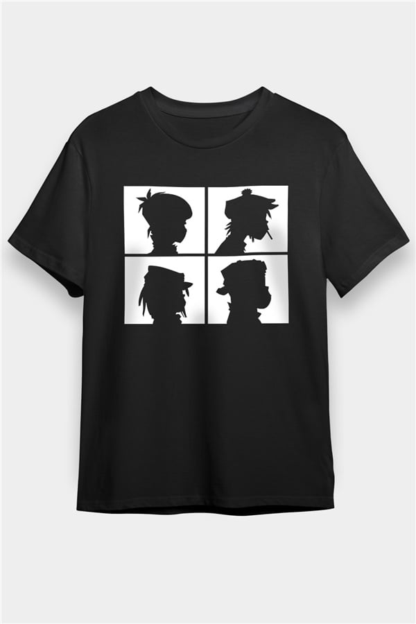 Gorillaz Black Unisex T-Shirt