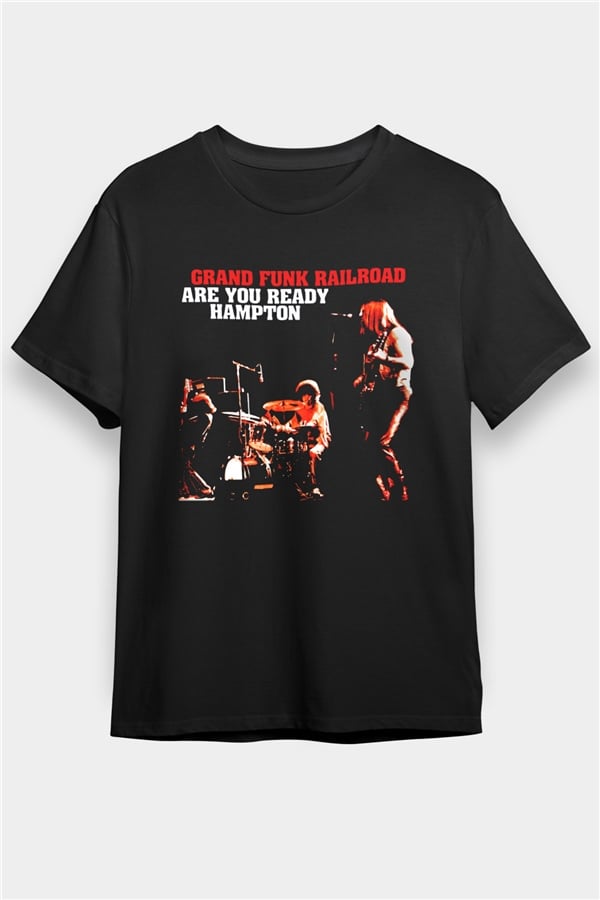 Grand Funk Railroad Black Unisex T-Shirt