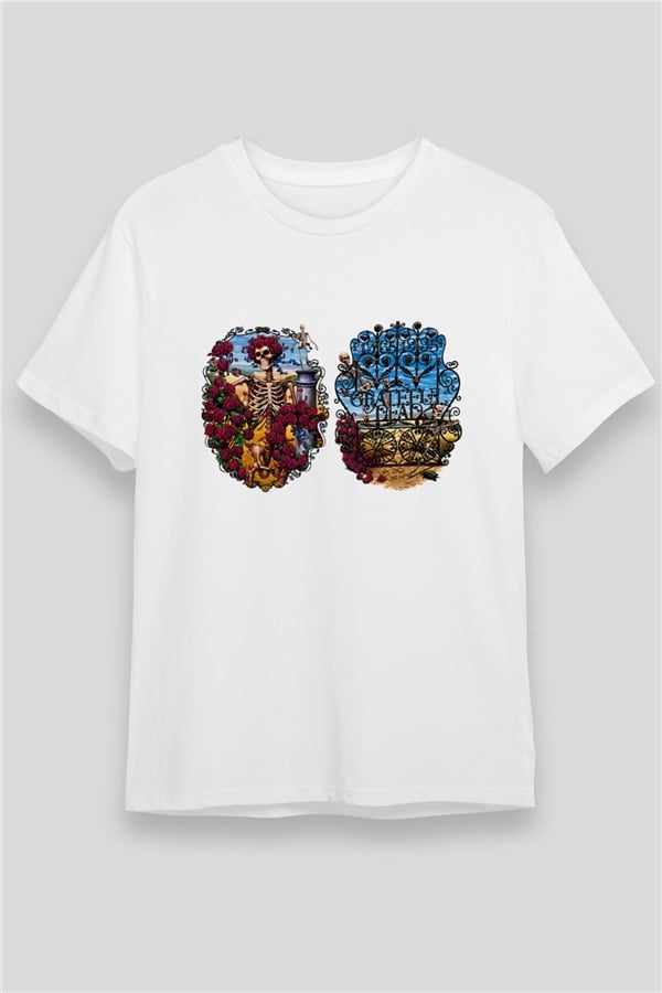 Grateful Dead White Unisex T-Shirt