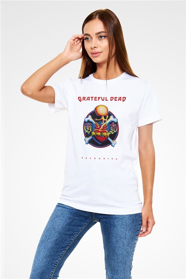 Grateful Dead White Unisex T-Shirt