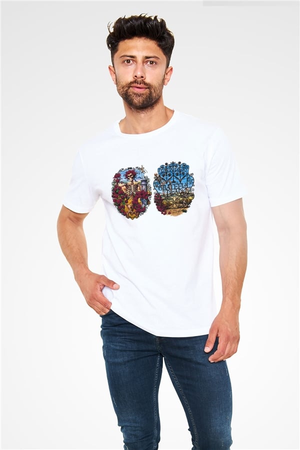 Grateful Dead White Unisex T-Shirt