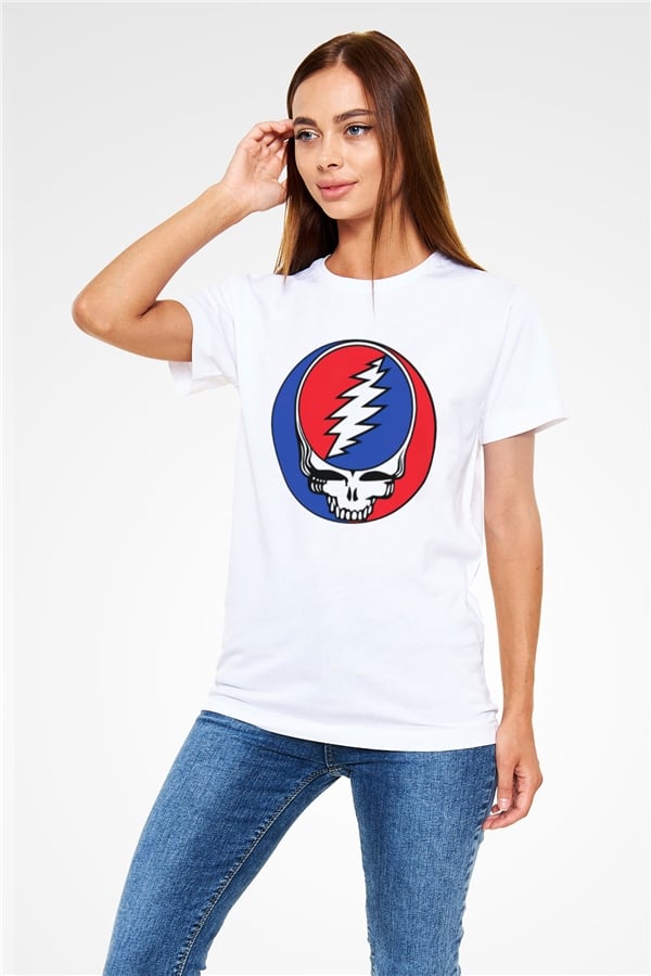 Grateful Dead White Unisex T-Shirt