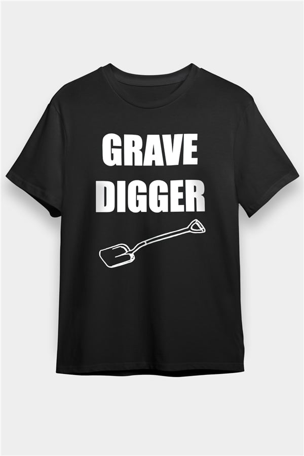 Grave Digger Black Unisex T-Shirt