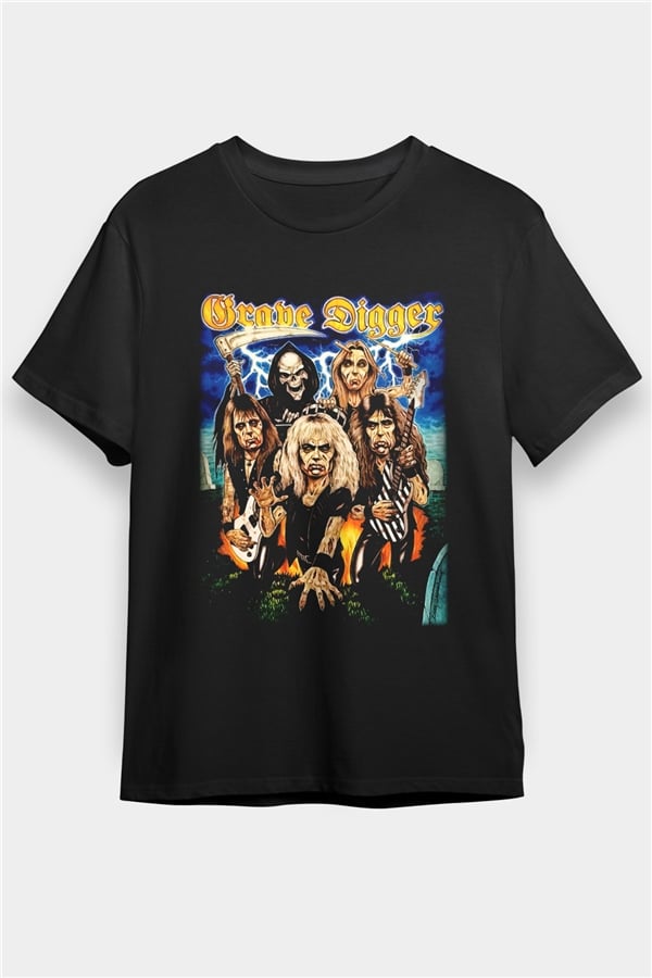 Grave Digger Black Unisex T-Shirt