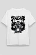 Graveyard White Unisex T-Shirt
